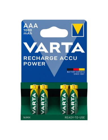 Batteria Ministilo AAA ricaricabile Varta 05703301404 RECHARGE ACCU PO