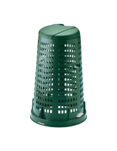 Porta sacco rifiuti Stefanplast 24702 Con Coperchio Verde