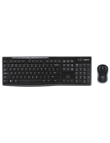 Tastiera e mouse Logitech 920 004512 MK SERIES Mk270 Combo Nero