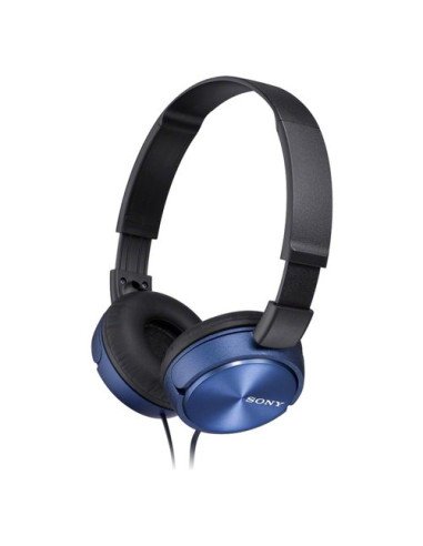 Cuffie filo Sony MDRZX310L AE SERIE ZX Pieghevole Blue e Black