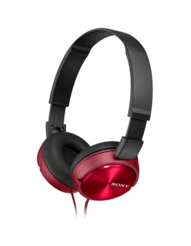 Cuffie filo Sony MDRZX310R AE SERIE ZX Pieghevole Red e Black