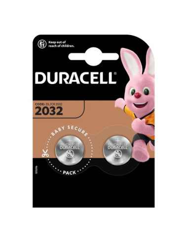 Batteria CR2032 Duracell DU22B2