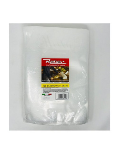 Sacchetti sottovuoto Reber 6724 N Goffrati 25x35cm