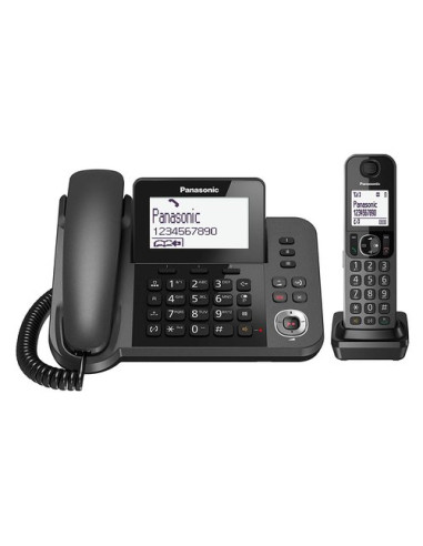 Cordless Panasonic KX TGF320EXM 2in1 Nero