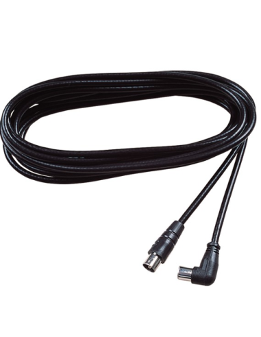 Cavo antenna Poly Pool PP0622 1 Cable Tv 90 Black