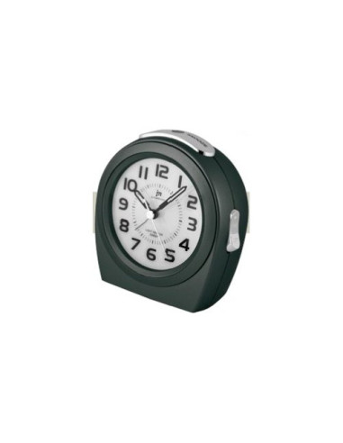 Sveglia Lowell JA7021N JUSTAMINUTE Con funzione snooze Nero