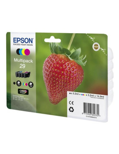 Set cartucce stampante Epson C13T29864020 CLARIA Multipack T29