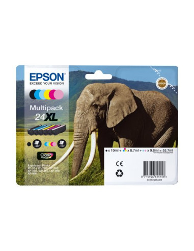 Set cartucce stampante Epson C13T24384021 CLARIA Multipack T24 Xl