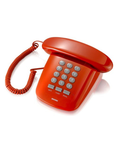 Telefono fisso Brondi SOLE Rosso