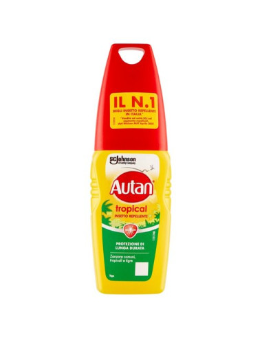 Repellente spray per insetti Autan W329669 Tropical