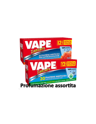 Insetticida Vape GA1889600 Zanzare Geranio/Menta Assortito