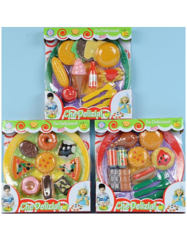 Playset Fast Food con Accessori Globo 36044 W’TOY Assortito