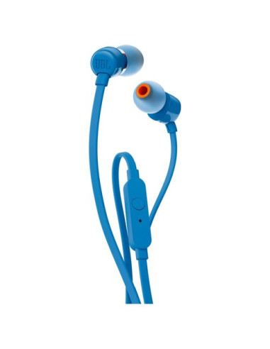 Auricolari microfono filo Jbl JBLT110BLU TUNE 110 Blue