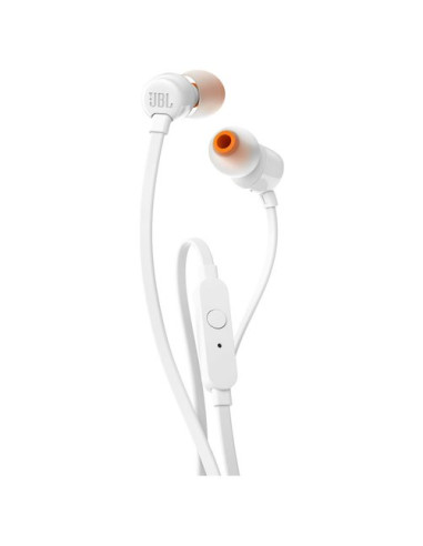 Auricolari microfono filo Jbl JBLT110WHT TUNE 110 White