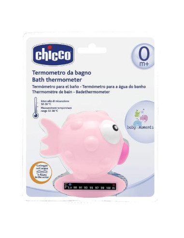 Termometro vasca Chicco 6564 1 Pesce Palla Rosa