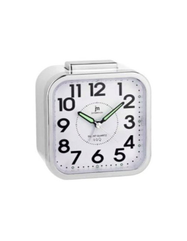 Sveglia Lowell JA7051B JUSTAMINUTE Con funzione snooze Bianco