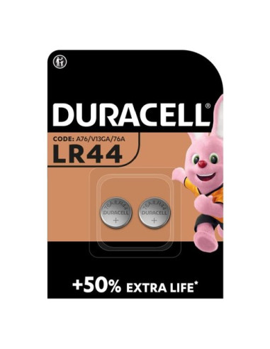 Batteria LR44 Duracell DU23