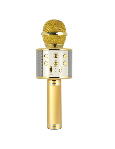 Karaoke Xtreme 27837K Hollywood Bluetooth Gold