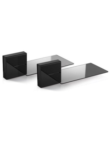 Supporto parete per casse Meliconi 480527 GHOST CUBES Soundbar Black