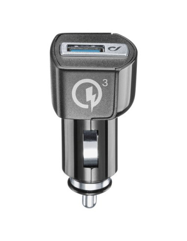 Caricabatterie accendisigari Cellular Line CBRHUUSBQCK CAR CHARGER 18W