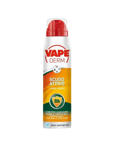 Repellente spray per insetti Vape GA1789600 Derm Scudo Attivo