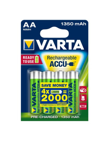 Batteria Stilo AA ricaricabile Varta 056746101404 RECHARGE ACCU POWER