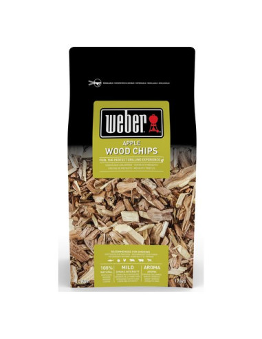 Legna affumicatura Weber 17621 WOOD CHIPS Apple