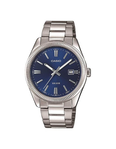 Orologio Casio MTP 1302PD 2AVEF COLLECTION Silver e Blue