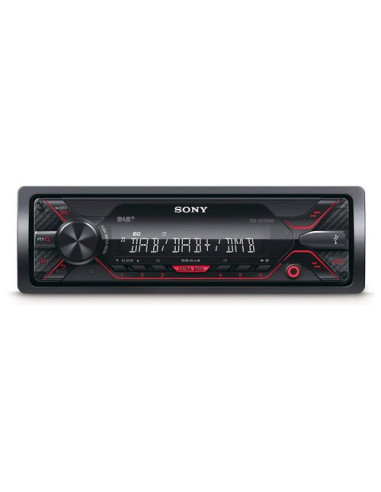 Autoradio Sony DSXA310KIT EUR EXTRA BASS Black e Red