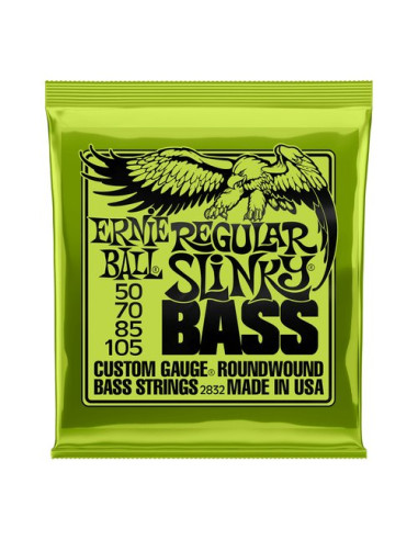 Muta corde basso Ernie Ball P02832 REGULAR SLINKY 50 105