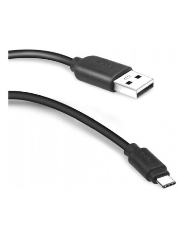 Cavo USB C Sbs TECABLEMICROC15K CHARGING DATA CABLE 2.0 Black