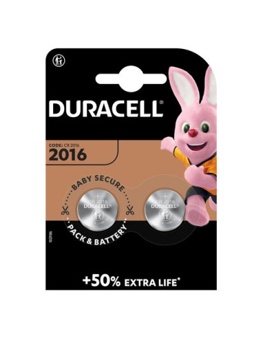 Batteria CR2016 Duracell DU20B2