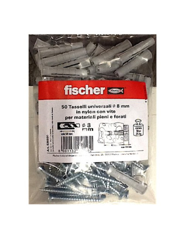 Set tasselli Fischer 536930 Kit 50