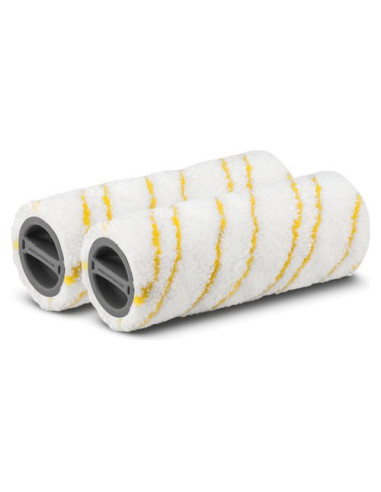 Set rulli lavapavimenti Karcher 2 055 006 0 Microfibra White e Yellow