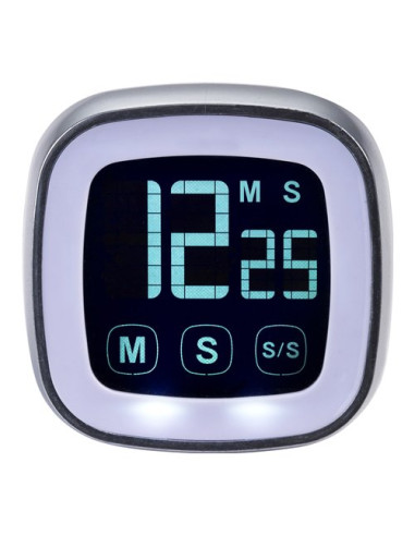 Timer cucina Ghidini Cipriano 0374 DAILY Digitale Silver