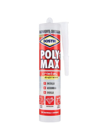 Collante Uhu Bostik 6308187 POLY MAX Express Trasparente