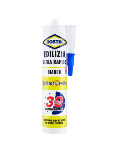 Silicone acrilico Uhu Bostik D0334 Ultra Rapido Bianco