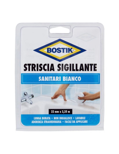 Striscia sigillante Uhu Bostik 6303112 Autoadesiva Bianco