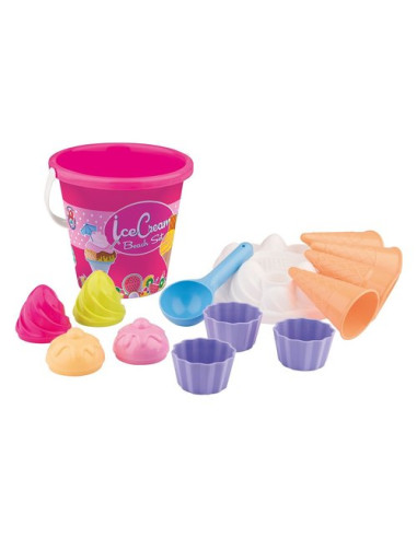 Set gioco sabbia Androni Giocattoli 1292 0000 Cup Kate Gelati Assortit