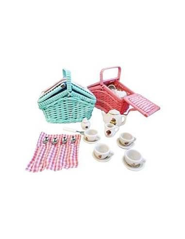 Set picnic Ods 56288 MAISONELLE 17 pz in cestino Assortito