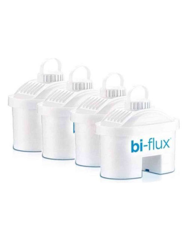 Filtri caraffa Laica F4SIT00 BI FLUX Pack 4 White