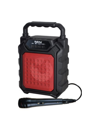 Set karaoke Karma HPS B44R Tws Black e Red