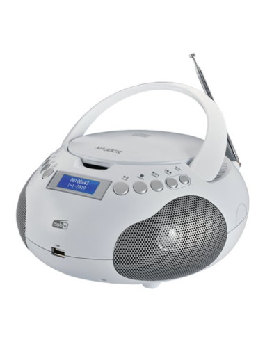 Radio portatile Majestic 102265 Ah 265 Dab Bianco