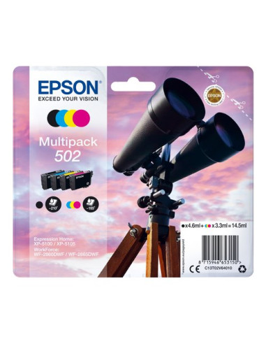 Set cartucce stampante Epson C13T02V64020 Multipack 502