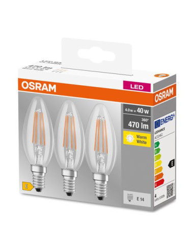 Set lampadine led Osram Trasparente