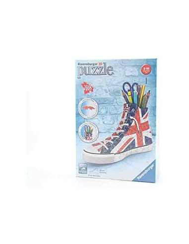 Puzzle Ravensburger 11222 3D Portapenne Union Jack