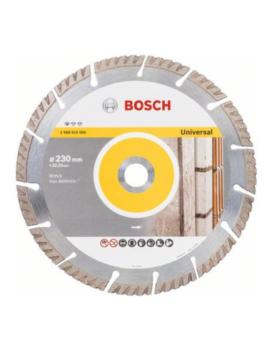 Disco diamante smerigliatrice Bosch 2608615065