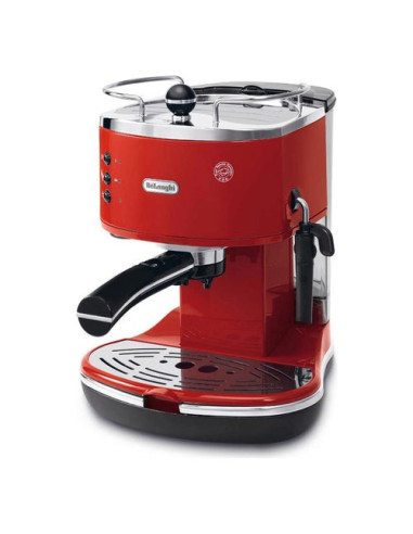 Macchina caffè espresso De Longhi ICONA CLASSIC Eco311 R Pump Rosso sc