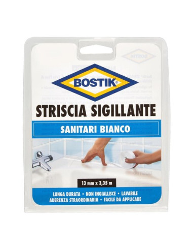 Striscia sigillante Uhu Bostik 6303111 Autoadesiva Bianco