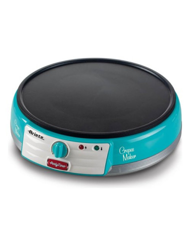 Crepiera elettrica Ariete 00C020201AR0 PARTY TIME Crepes Maker Celeste